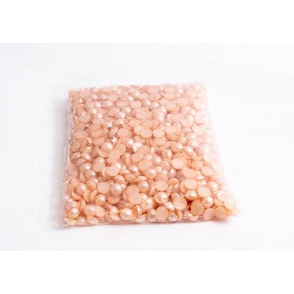 Margele Plastic Jumatati Perla 1.2cm/500g