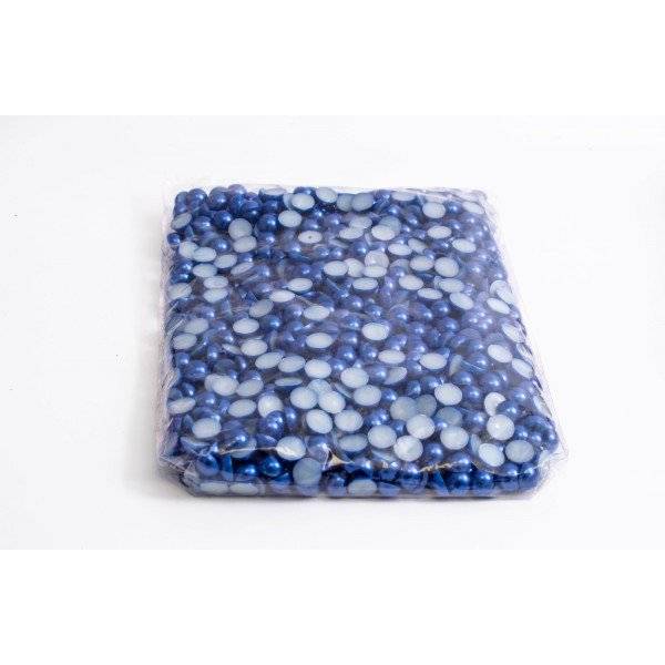 Margele Plastic Jumatati Perla 1.2cm/500g