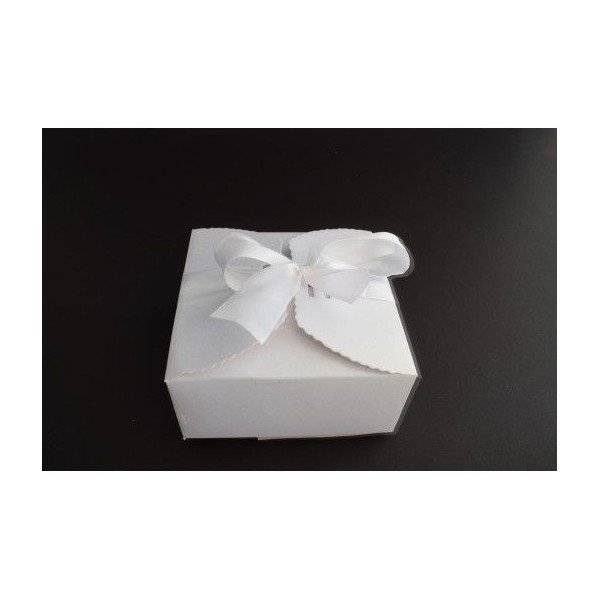 Marturie Nunta Cutie Carton Cub Mare 10/Set