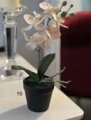 Aranjament orhidee silicon la ghiveci cod FL065/15