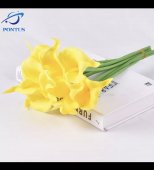Buchet 10 Fire Cale Silicon Galben