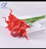 Buchet 10 Fire Cale Silicon Latex Real Touch Rosu FL053