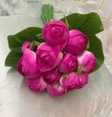 Buchet 11 fire ranuncul Ciclam
