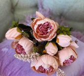 Buchet 7 fire bujori Somon