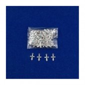 Cruciulite Metal Cu Pietricica Colorata 100/Set