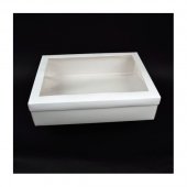 Cutie Carton Alba Cu Fereastra Acetofan 30cm/40cm 10/SET