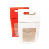Cutii Din Carton Cu Fereastra Transparenta Mari12/Set