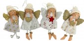 Decoratiune Craciun Figurine Ingerite 12/Set