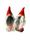 Figurine Craciun Din Ceramica Gnomi 2/Set