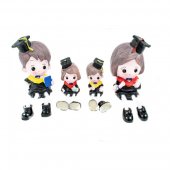Figurine Din Rasina Familie Absolventi 4/Set