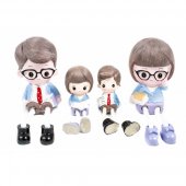 Figurine Din Rasina Familie Scolari 4/Set
