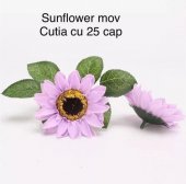 Floarea soarelui de săpun Sunflower mov 25 BUC