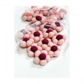 Floricele Decorative Textil Roz 20/Set