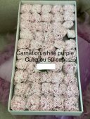 Garoafe Din Săpun Carnation White Purple