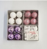 Globulete 16/set Alb, Roz, Lila