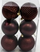 Globulete Mixt Cafeniu Inchis 6 /Set