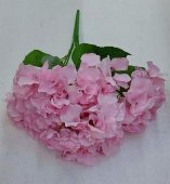 Hortensie artificiala 5 capete Roz