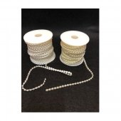 Jumatati Margele Pe Rola Plastic Perla 0.6cm/22m