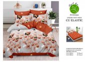 Lenjerie de pat finet 6 PIESE cu elanstic Model 2