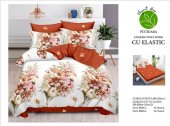 Lenjerie de pat finet 6 PIESE cu elanstic Model 39