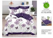 Lenjerie de pat finet 6 PIESE cu elanstic Model 41
