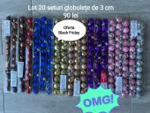 Lot 20 seturi globulete de 3 cm 