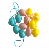 Oua 12/Set Din Plastic Colorate De Agatat 3×4 Cm