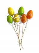 Oua 6/Set Din Plastic Colorate Cu Bat