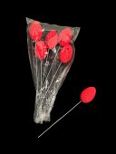 Oua Polistiren Bat 6/set Rosu