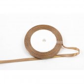 Panglica Satin 0.6cm/22m Auriu