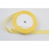 Panglica Satin 1.5cm/22m Galben Pai