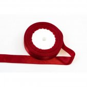 Panglica Satin 2cm/22m Rosu Inchis
