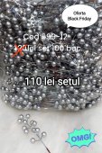 Punga 100 crengute argintii