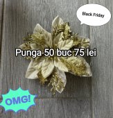 Punga 50 craciunite aurii