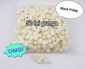 Punga 500 buc trandafiri spuma de 3 cm crem