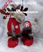 Ren picioare telescopice 38-33 Rosu