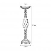 Sfesnic Inaltime 53 Cm Cod CS01 Crom Mediu