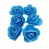Trandafiri Albastri din spuma 3 cm 500/set