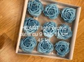 Trandafiri De Sapun 11 Cm Heart Light Orchid