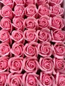  Trandafiri de Sapun Parfumati 5cm Medium pink