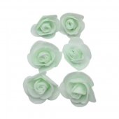 Trandafiri Verde din spuma 3 cm  500/set
